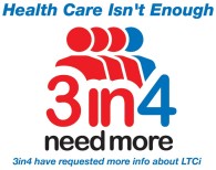 Long-Term Care Awareness Campaign 3 in 4 Need More Gains Support