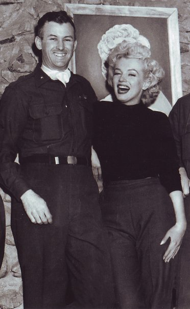 Marilyn Monroe with the CEO of Life Care Funding's Grandfather